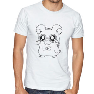 Cute Cartoon White Tshirt D1