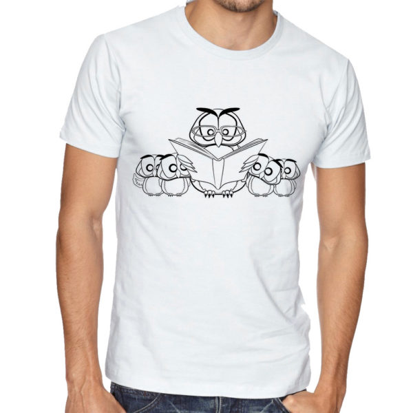 Cute Owls White Tshirt