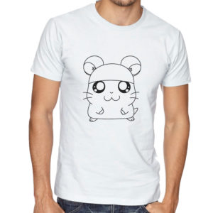 Cute Cartoon White Tshirt D5