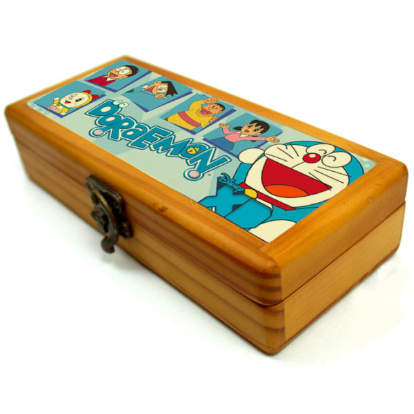 Wooden Pencil Box Doramon D1