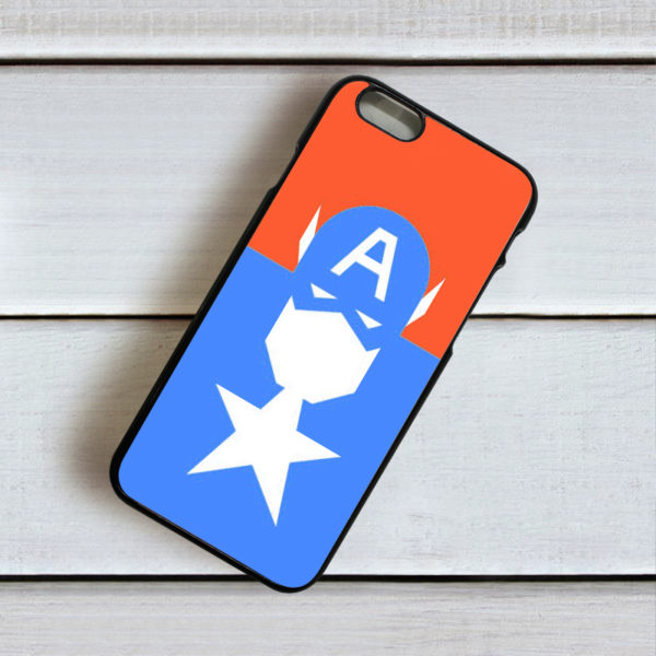 Iphone Captain America Mobile Back Cover D1