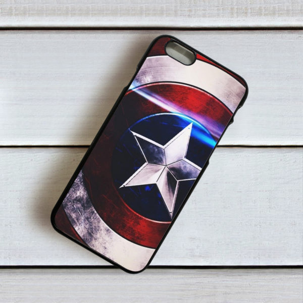 Iphone Captain America Mobile Back Cover D4