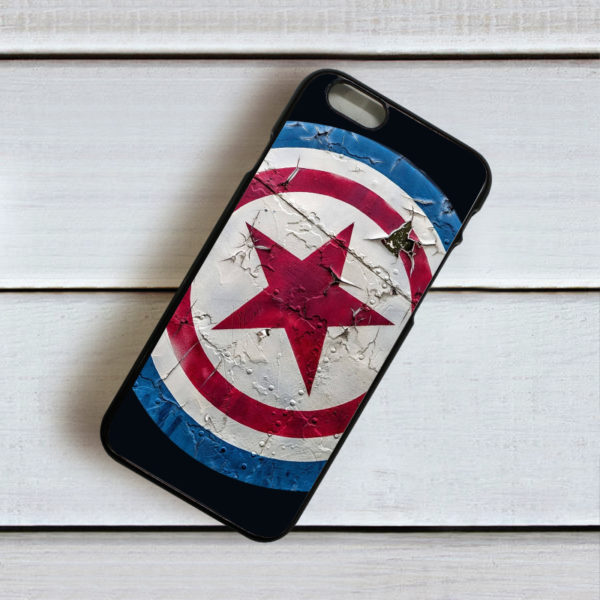 Iphone Captain America Mobile Back Cover D9