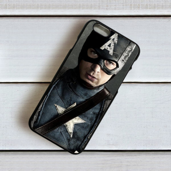 Iphone Captain America Mobile Back Cover D8