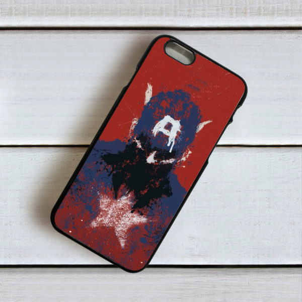 Iphone Captain America Mobile Back Cover D6