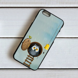 Iphone Owl Mobile Back Cover D9