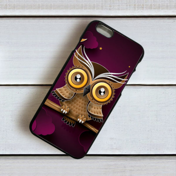 Iphone Owl Mobile Back Cover D7