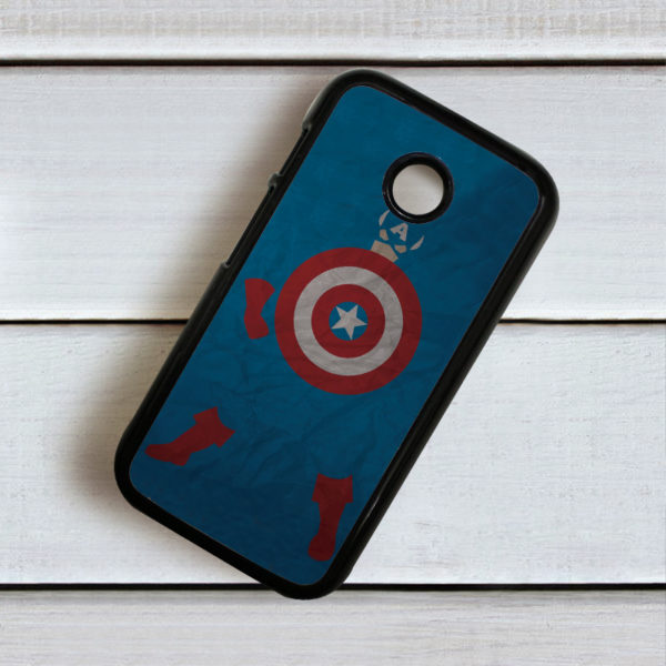 Motorola Captain America Mobile Back Cover