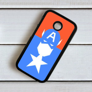 Motorola Captain America Mobile Back Cover D1