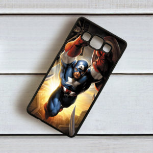 Samsung Captain America Mobile Back Cover D3