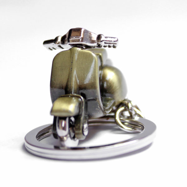 Scooter Shape Metal Key Chain