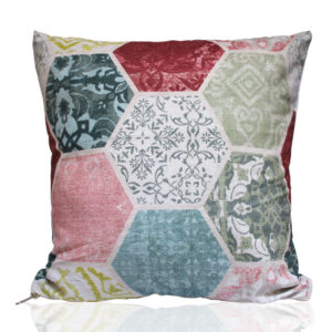 Pillow Cover Hexagon Design