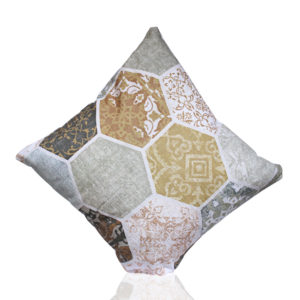 Pillow Cover Hexagon Design