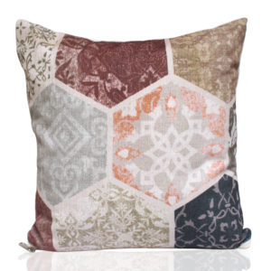 Pillow Cover Hexagon Design