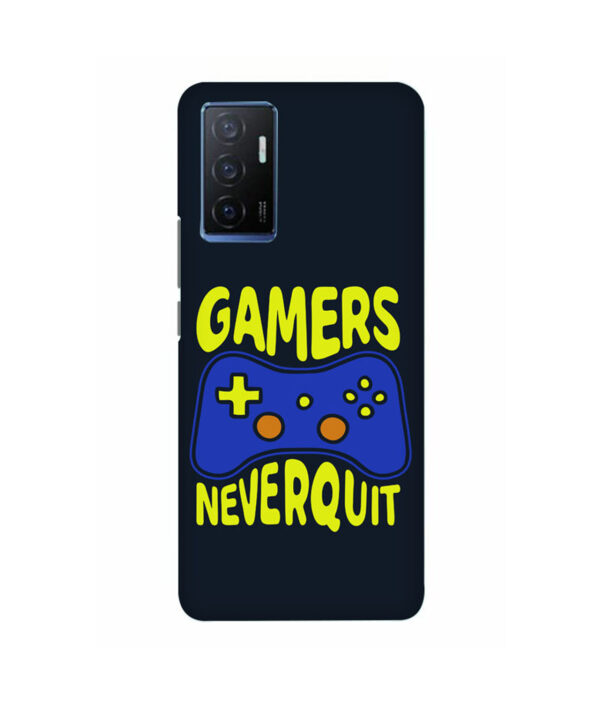 Gamer Never Quit VIVO Y75 Back Cover