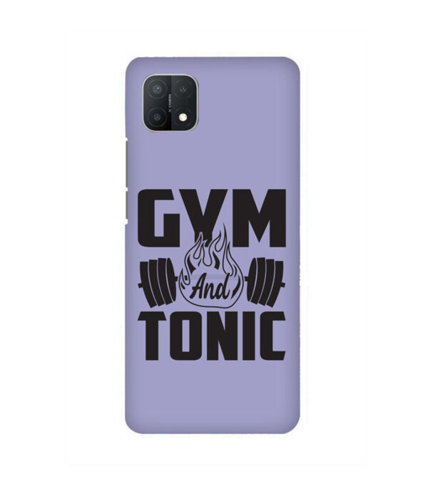 Gym And Tonic Oppo A15 Back Cover