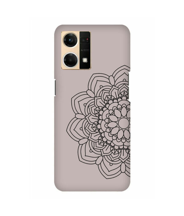 Mandala Design 1 Oppo F21 Pro Back Cover