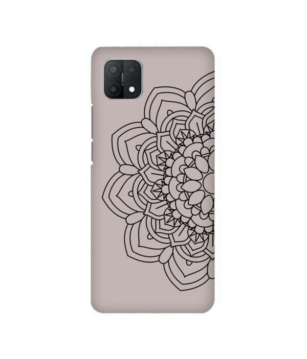 Mandala Design 1 Oppo A15 Back Cover