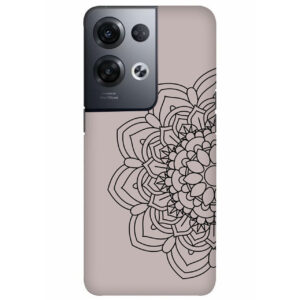 Mandala Design 1 Oppo Reno 8 Pro Back Cover