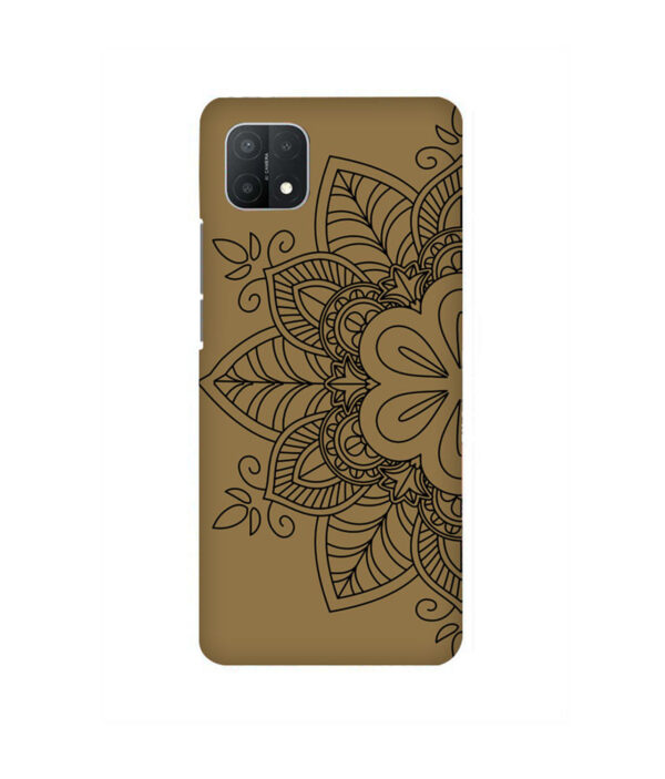 Mandala Design 2 Oppo A15 Back Cover