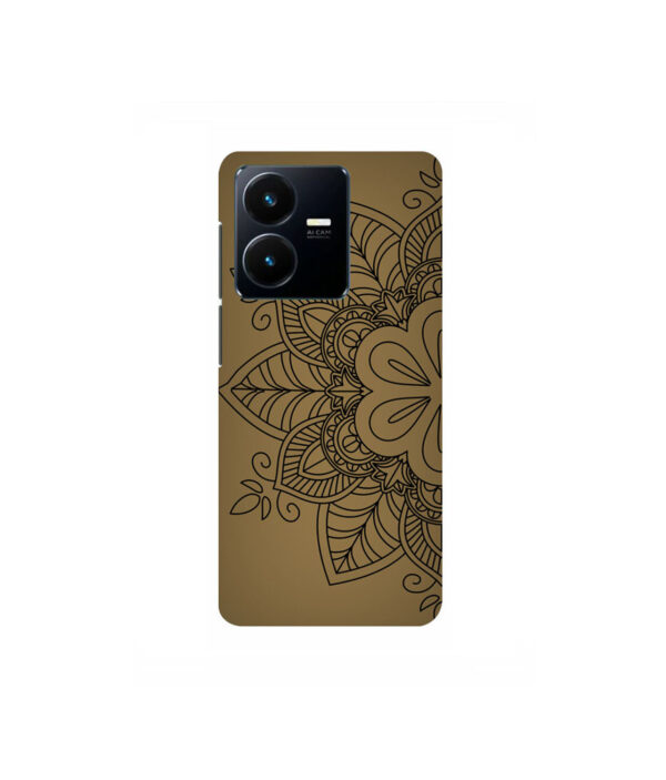 Mandala Design 2 Vivo Y35 Back cover