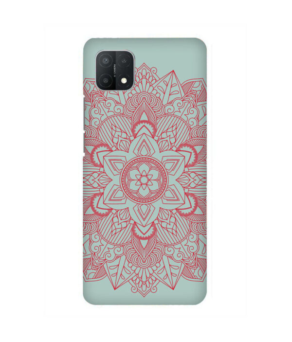 Mandala Design 7 Oppo A15 Back Cover