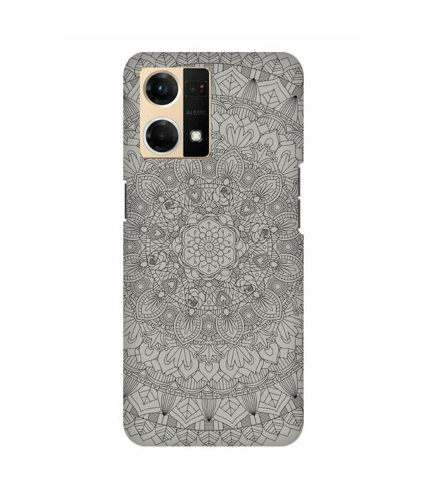 Mandala Design 8 Oppo F21 Pro Back Cover