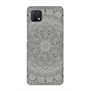 Mandala Design 8 Oppo A15 Back Cover