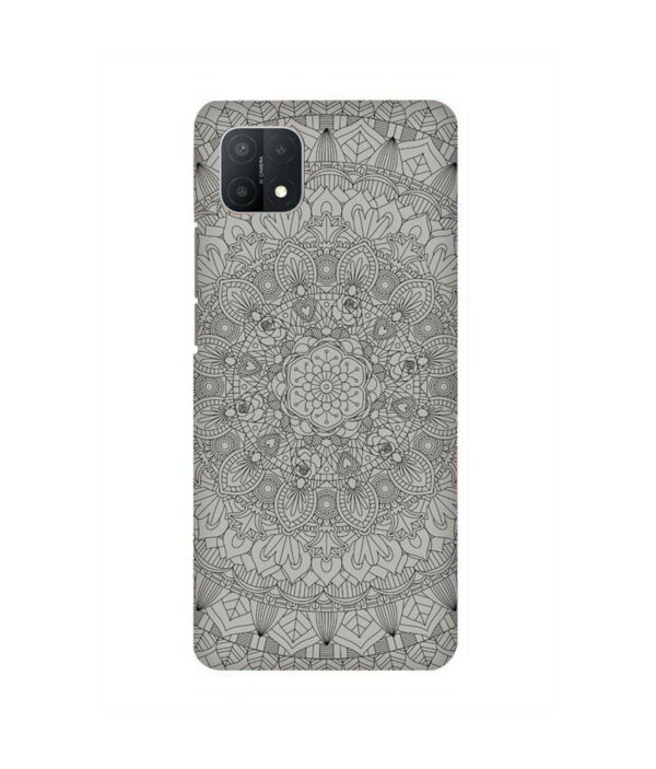 Mandala Design 8 Oppo A15 Back Cover