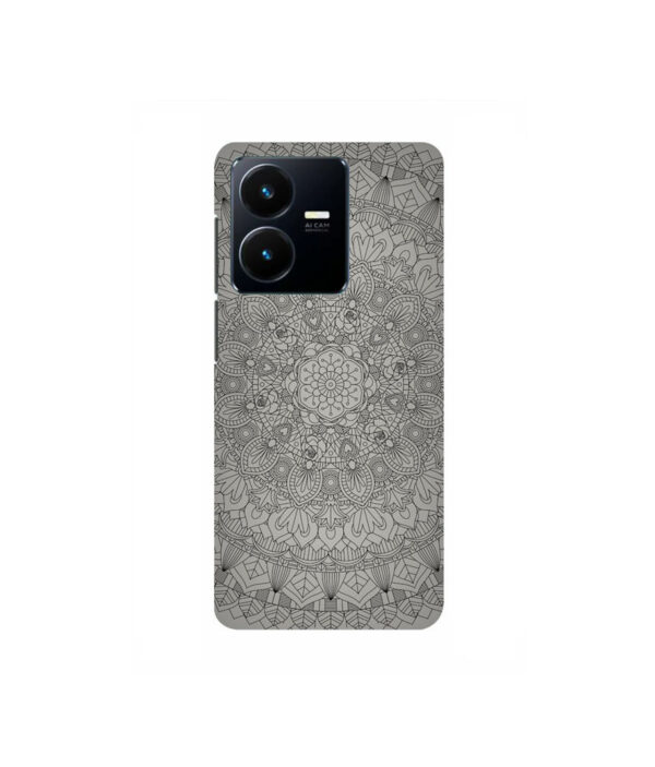 Mandala Design 8 Vivo Y35 Back cover