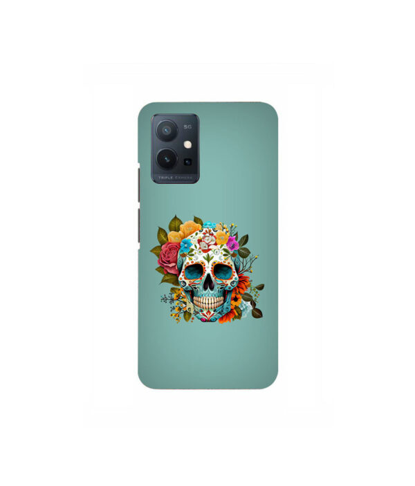 Skull 1 VIVO T1 5G Back Cover