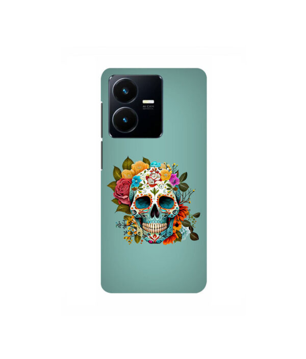 Skull 1 Vivo Y35 Back cover