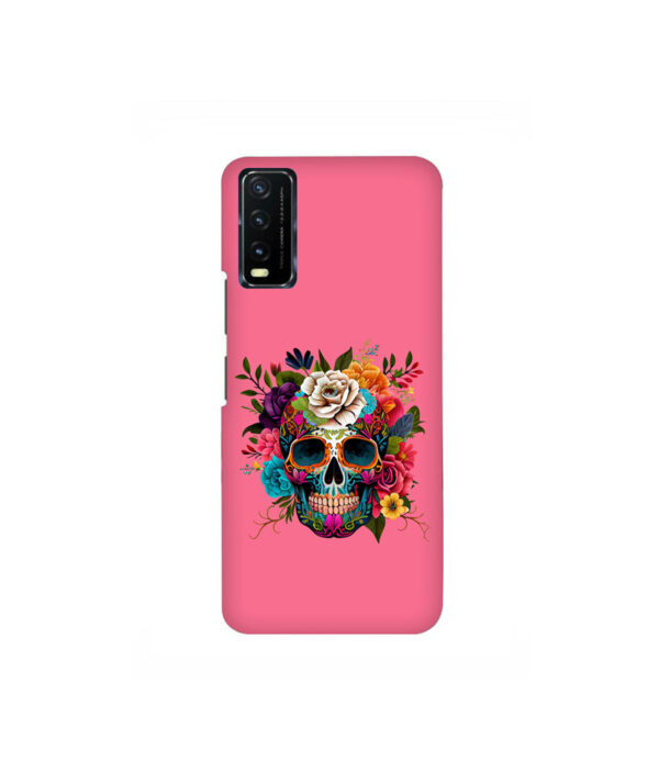 Skull 2 Vivo Y20 Back Cover