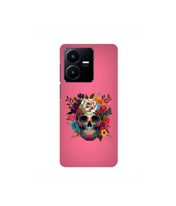 Skull 2 Vivo Y35 Back cover