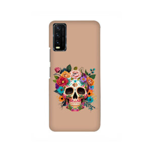 Skull 3 Vivo Y20  Back Cover