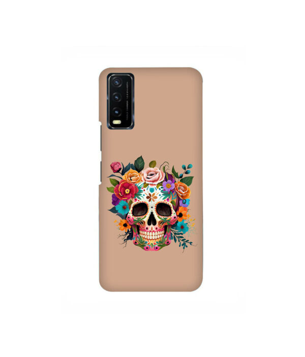 Skull 3 Vivo Y20 Back Cover