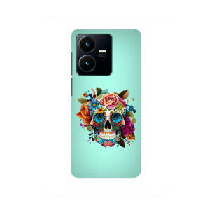 Skull 4 Vivo Y22  Back Cover