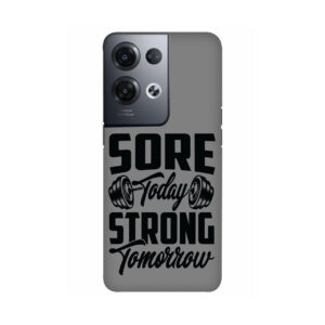 Sore Today Strong Tomorrow Oppo Reno 8 Pro Back Cover