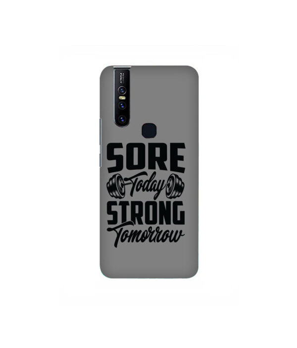 Sore Today Strong Tomorrow Vivo Y15 Back Cover