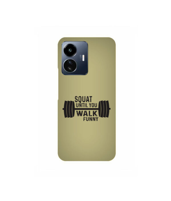 Squat Until You Walk Funny VIVO IQOO Z6 LITE Back Cover